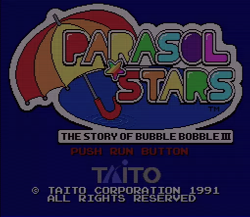 ROM Parasol Stars - The Story of Bubble Bobble III